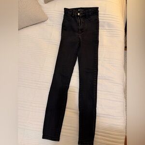 Zara higher waisted basic jeggings size 0